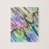 CATEGORIE FIVEERT ABSTRACT KUNSTONTWERP LEGPUZZEL (Verticaal)