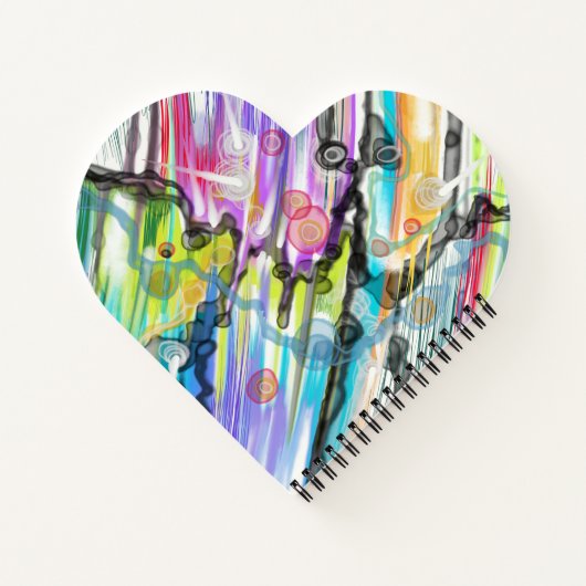 CATEGORIE FIVEERT ABSTRACT KUNSTONTWERP NOTITIEBOEK (Achterkant)