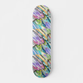 CATEGORIE FIVEERT ABSTRACT KUNSTONTWERP PERSOONLIJK SKATEBOARD (Voorkant)