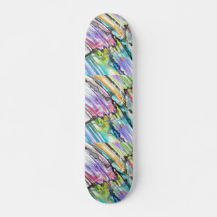 CATEGORIE FIVEERT ABSTRACT KUNSTONTWERP PERSOONLIJK SKATEBOARD