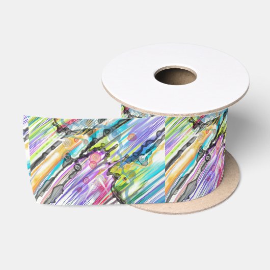 CATEGORIE FIVEERT ABSTRACT KUNSTONTWERP SATIJNEN LINT (Spoel)