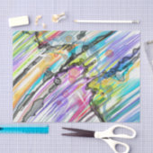 CATEGORIE FIVEERT ABSTRACT KUNSTONTWERP TISSUEPAPIER (Craft)