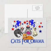 CATEGORIE OBAMA BRIEFKAART (Voorkant / Achterkant)