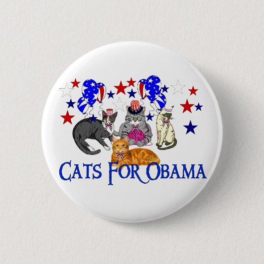 CATEGORIE OBAMA RONDE BUTTON 5,7 CM (Voorkant)