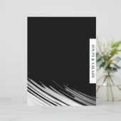 Categorie ontvangen | Soep en Salades | Zwart-wit (Staand voorkant)