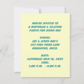 CATEGORIEËN DIE PARTIJINVITATIE VERSCHILLEN ~ EZ2  KAART (Achterkant)