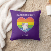 categorisch liefde kussen (Deken)