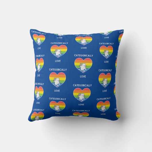 categorisch liefde kussen (Achterkant)