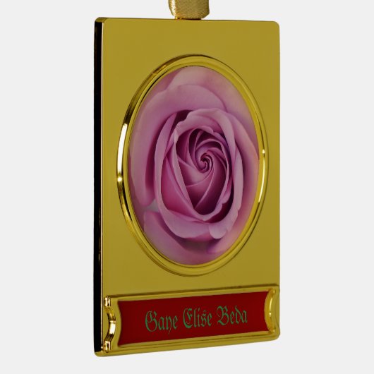 Catejne Verguld Banner Ornament (Rechts)