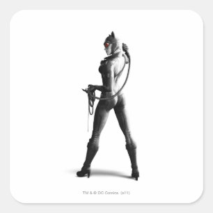 Cateman Vierkante Sticker