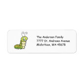 Catepillair Return Address Label (Voorkant)