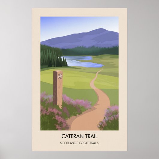 Cateran Trail Scotland's Great Trails Poster (Voorkant)