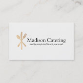 Caterer Catering Chef Visitekaartje (Voorkant)