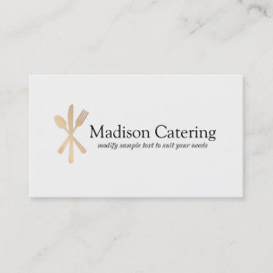Caterer Catering Chef Visitekaartje