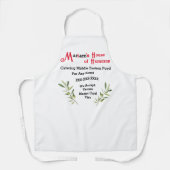“Catering” Apron middelgroot Schort (Voorkant)