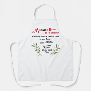 “Catering” Apron middelgrootte Schort