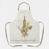 Catering Bakkerij Chef Rustic Cooking Schort (Voorkant)