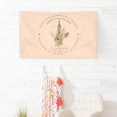 Catering Bakkerij Chef Rustiek Roze Spandoek (Insitu)