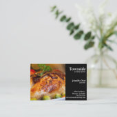 Catering Barbecue Chicken in Black Visitekaartje (Staand voorkant)