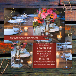 Catering Bartending Event Chef Visitekaartje