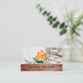 Catering Bestek Borden | Koken Logo Visitekaartje (Staand voorkant)