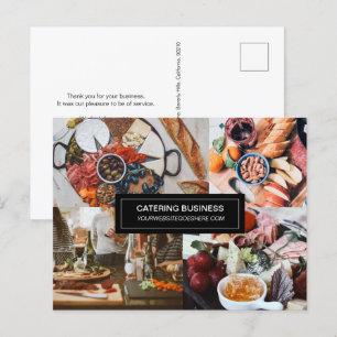 Catering Business  Food Industry Briefkaart