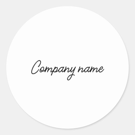 Catering Business Food Sticker (Voorkant)