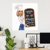 Catering Business Poster (Thuiskantoor)