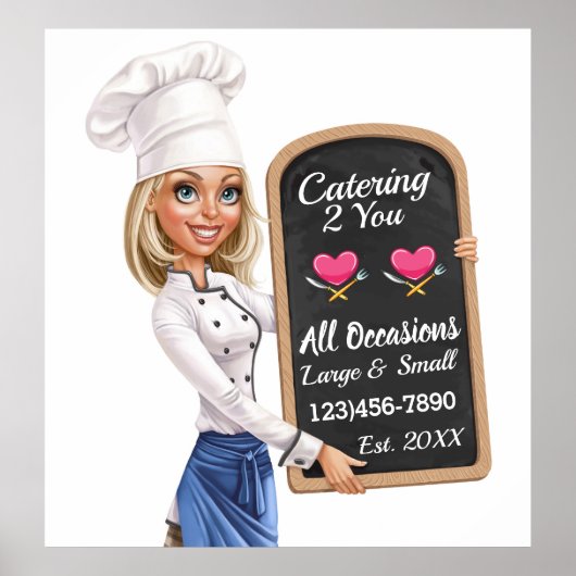 Catering Business Poster (Voorkant)