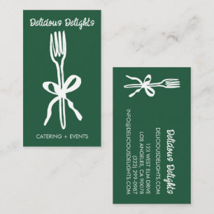 Catering Chef Evenementenplanning Food Prep AANPAS Visitekaartje