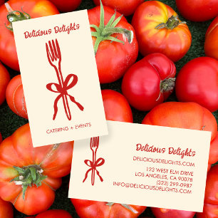 Catering Chef Evenementenplanning Food Prep AANPAS Visitekaartje