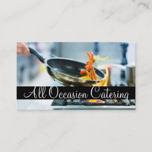 Catering Chef Huwelijksplanner Eten Restaurant Visitekaartje