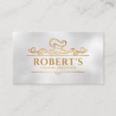 Catering - Chef voor persoonlijk gebruik - Luxury Visitekaartje (Voorkant)