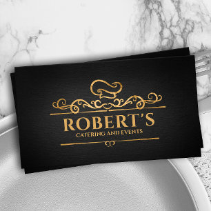 Catering - Chef voor persoonlijk gebruik - Luxury  Visitekaartje