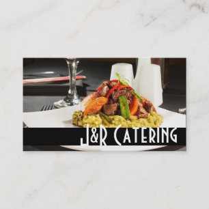 Catering Chef Wedding Planner Food Restaurant Visitekaartje