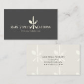 Catering Company Professional Chef Visitekaartje (Voorkant / Achterkant)