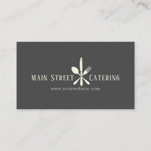 Catering Company Professional Chef Visitekaartje