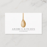 Catering Culinaire Waterverf Mixing Wooden Lepel
