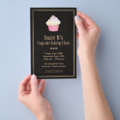 Catering Cupcake Bakery Pastry Chef Flyer (Hand)