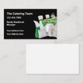 Catering en partijplanner visitekaartje (Voorkant / Achterkant)