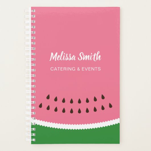 Catering en planning van evenementen planner (Voorkant)