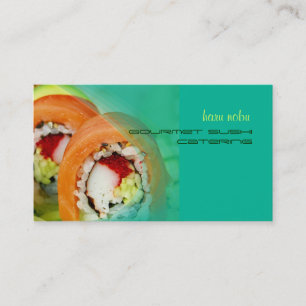 Catering, fotosjabloon visitekaartje