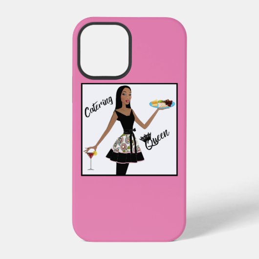 "Catering Koningin" Afro-Amerikaanse diva iPhone Hoesje (Achterkant)