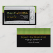 Catering Microgolf Hospitality Visitekaartje (Voorkant / Achterkant)
