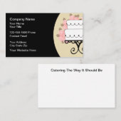 Catering Moderne nieuwe Visitekaartjes (Voorkant / Achterkant)