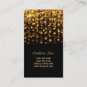 Catering Party Wedding Planner Restaurant Visitekaartje (Achterkant)