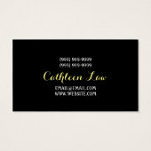 Catering Party Wedding Planner Restaurant Visitekaartjes (Achterkant)