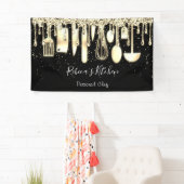 Catering Personal Chef Kitchen Gold Utiers Black Spandoek (Insitu)