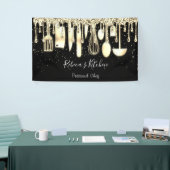 Catering Personal Chef Kitchen Gold Utiers Black Spandoek (Beurs)