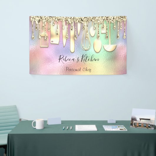 Catering Personal Chef Kitchen Gold Utiers Busin Spandoek (Beurs)